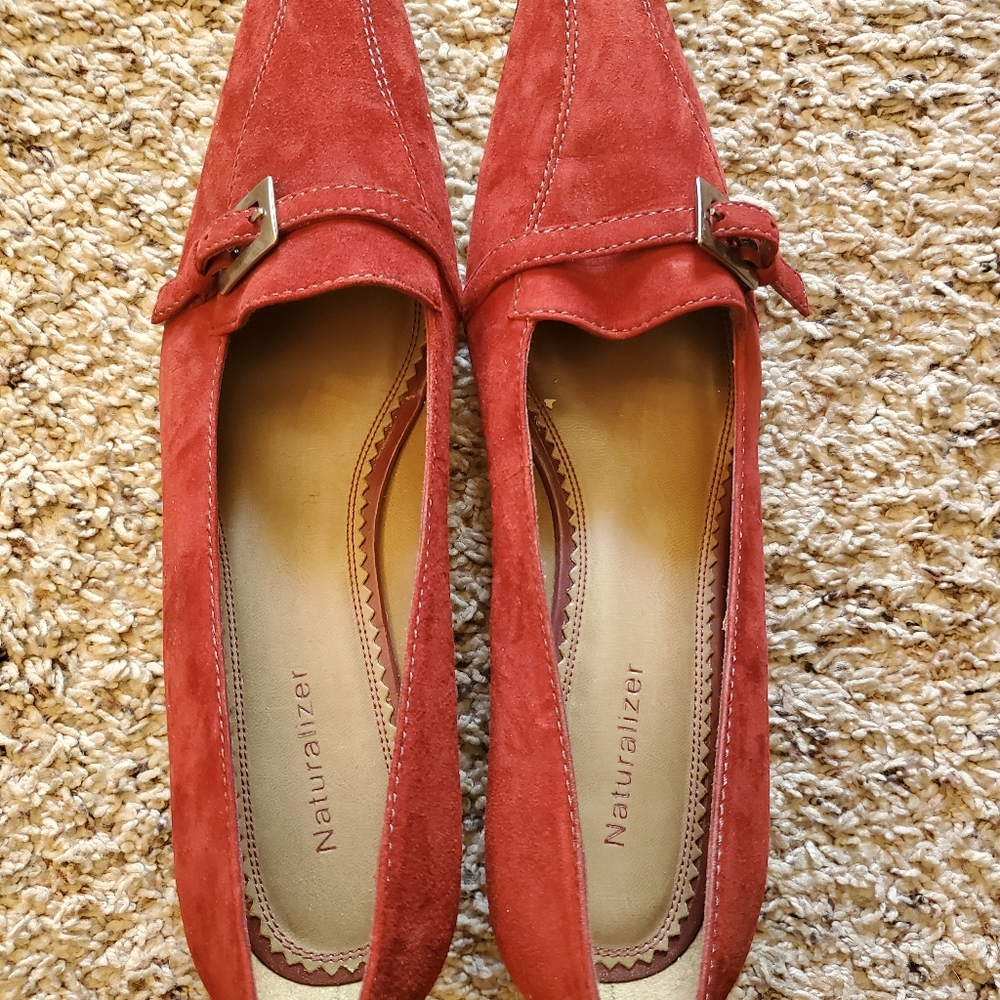 Suede dress shoes